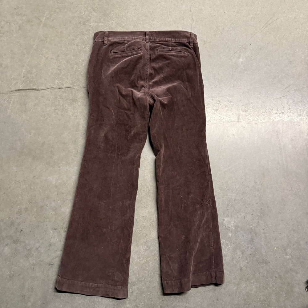 Torrid Feel The Fit Brown Corduroy Wide Leg Flare Pants Womens Size 10R 3652 - Picture 3 of 8